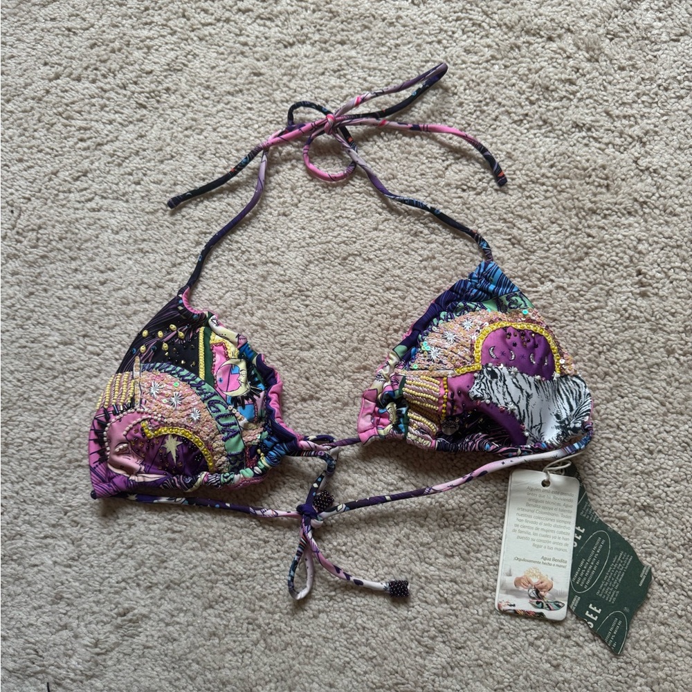 Agua Bendita Valle Eter Bikini Top - Picture 4 of 6